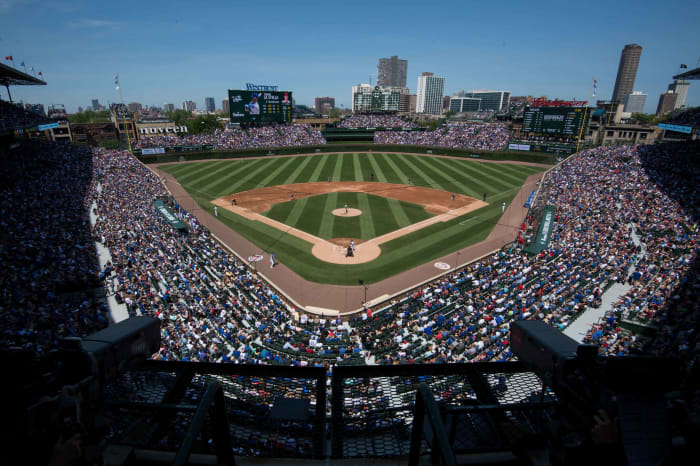General view of Wrigley Field